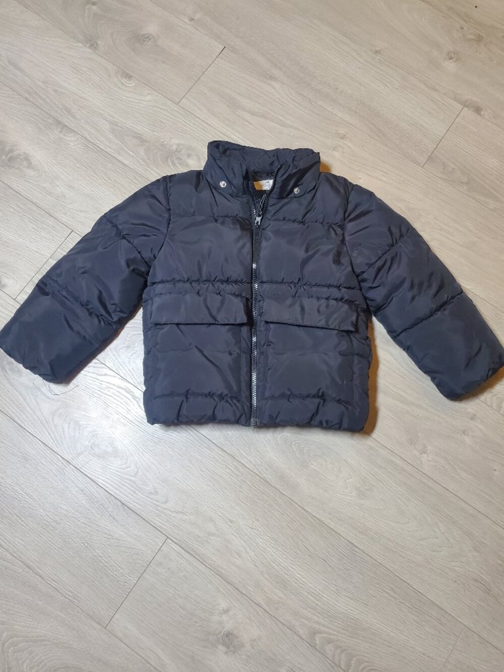 H&M Size 5 Kids Black Puffer Jacket